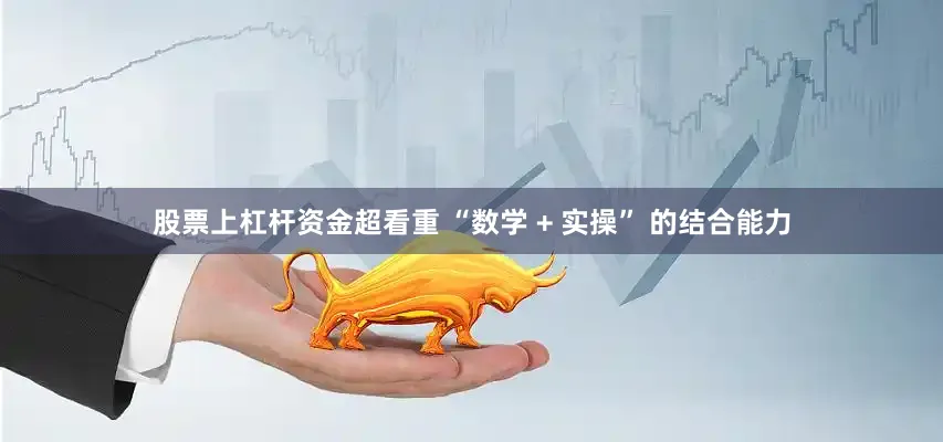 股票上杠杆资金超看重 “数学 + 实操” 的结合能力